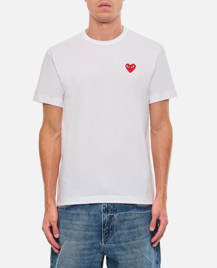 Comme Des Garçons Play T-SHIRT CON LOGO Spedizione gratuita