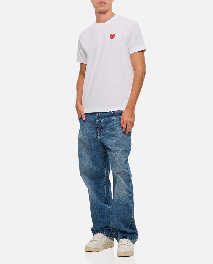 Comme Des Garçons Play T-SHIRT CON LOGO Spedizione gratuita