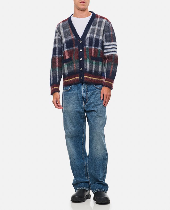 Thom Browne HECTOR V NECK CARDIGAN Sconto di tempo limitato