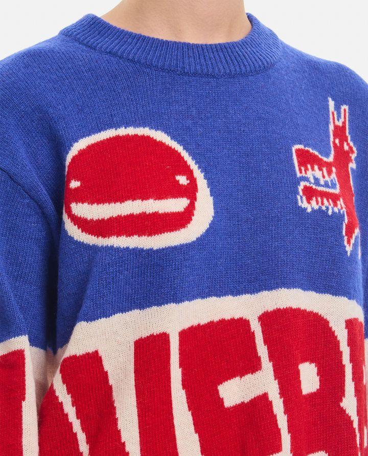 Charles Jeffrey Loverboy MAGLIONE TOPSY TURVY CON LOGO LOVERBOY Grandi sconti