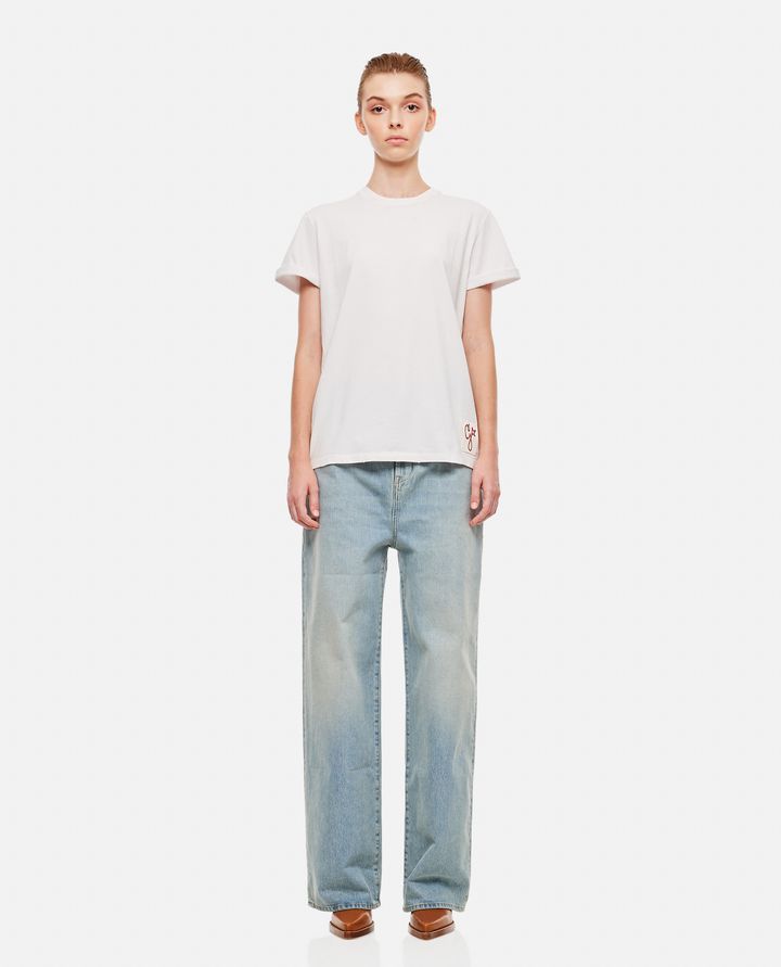 Loulou Studio ATTU WIDE LEG DENIM PANTS Comprane uno, ottenene uno gratis