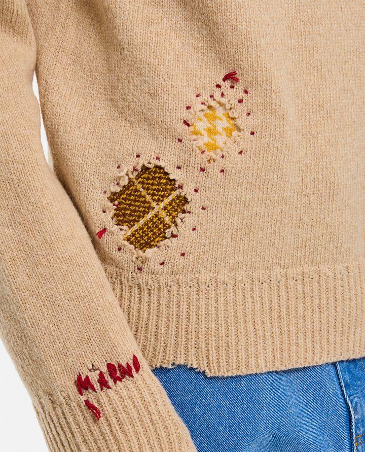 Marni MAGLIA GIROCOLLO IN LANA VERGINE Promozione temporanea