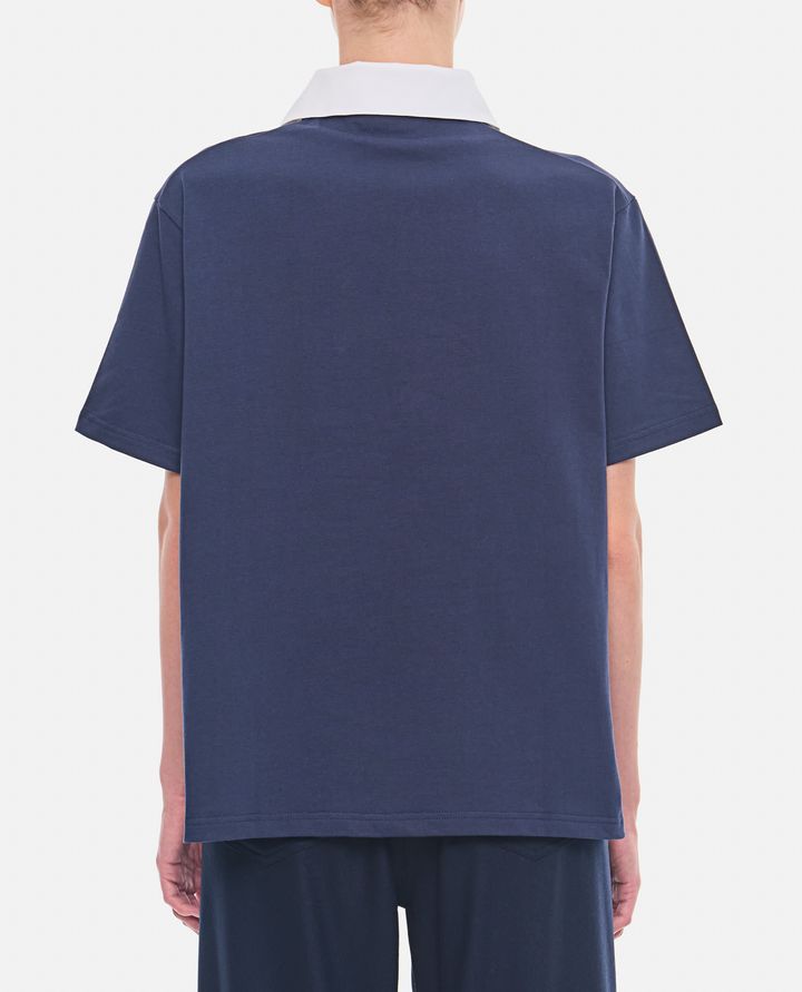 Charles Jeffrey Loverboy POLO DA RUGBY CON PATCH IN MAGLIA Solo un giorno rimasto