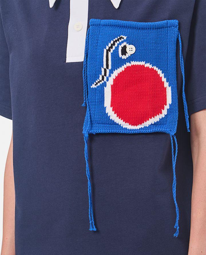 Charles Jeffrey Loverboy POLO DA RUGBY CON PATCH IN MAGLIA Solo un giorno rimasto