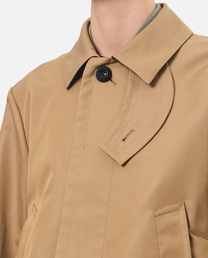 Sacai BLOUSON IN GABARDINE DI COTONE X TWILL DI NYLON Enormi sconti