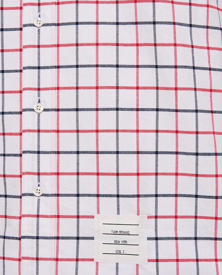 Thom Browne TATTERSALL CAMICIA Italy