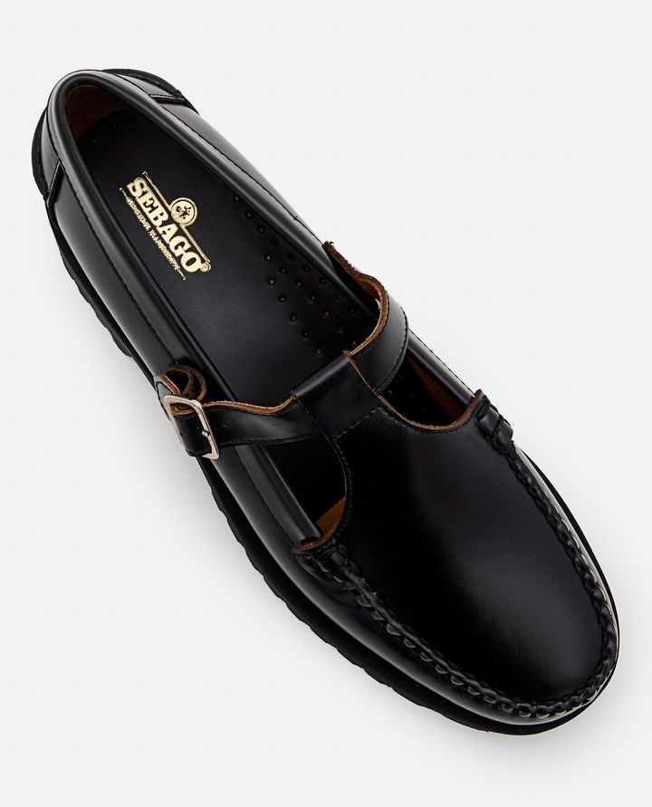 Sebago MOCASSINO GEORGINA LUG IN PELLE CON T BAR Negozi Online