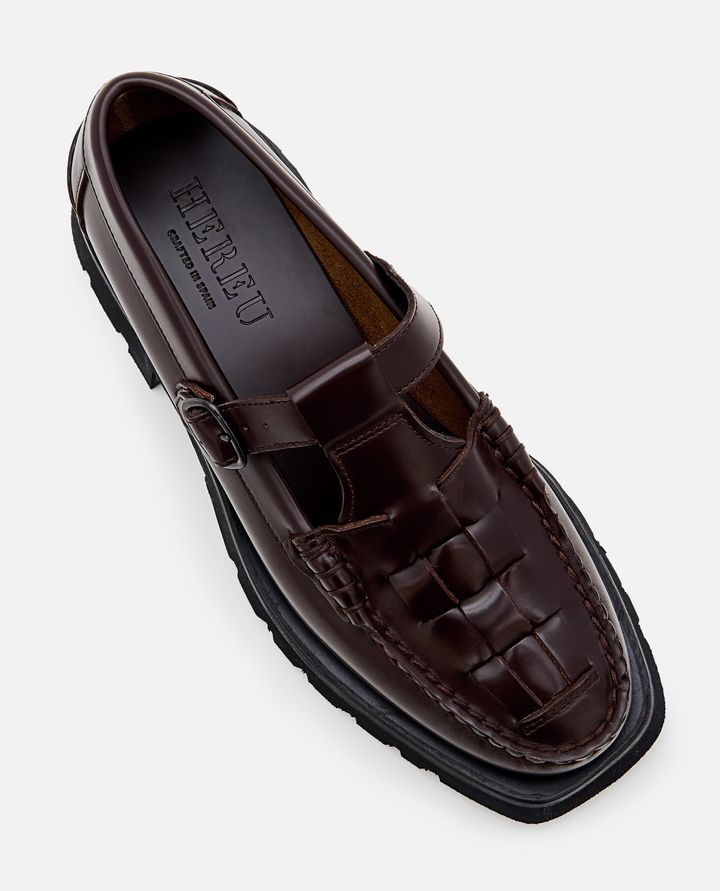 Hereu MOCASSINO SPORTIVO IN PELLE SOLLER Sconto