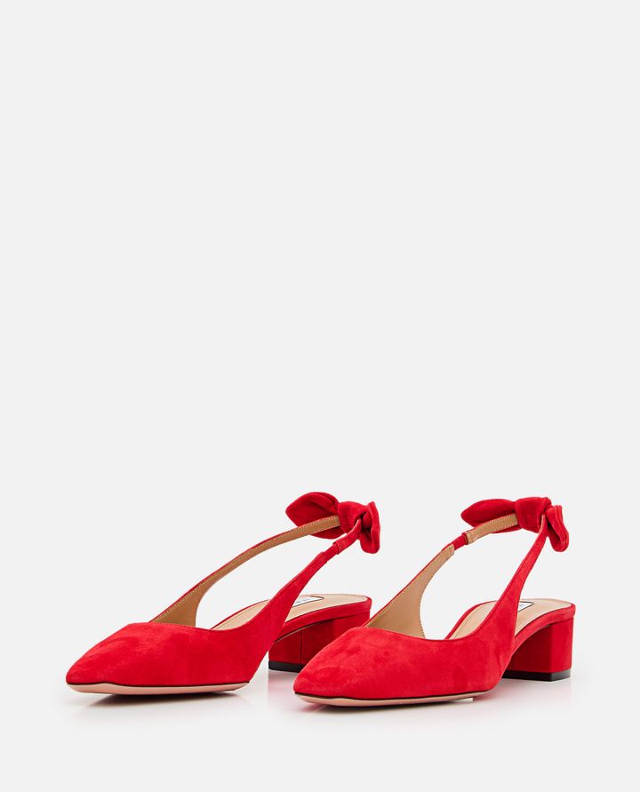 Aquazzura SLINGBACK VERY BOW TIE 35 MM Offerta