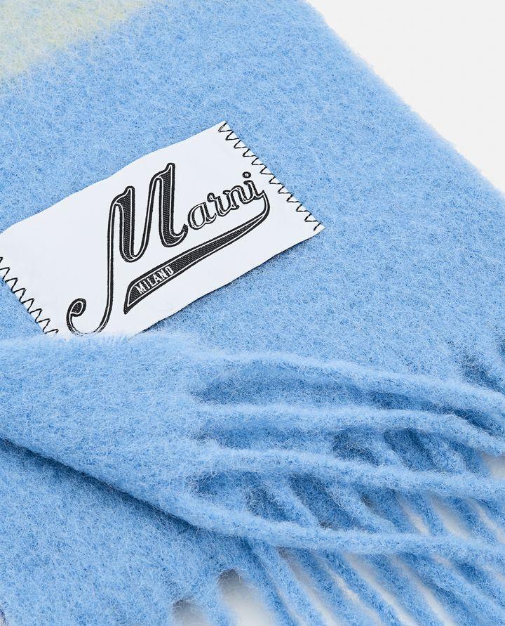 Marni SCIARPA A RIGHE CON LOGO E FRANGE Online