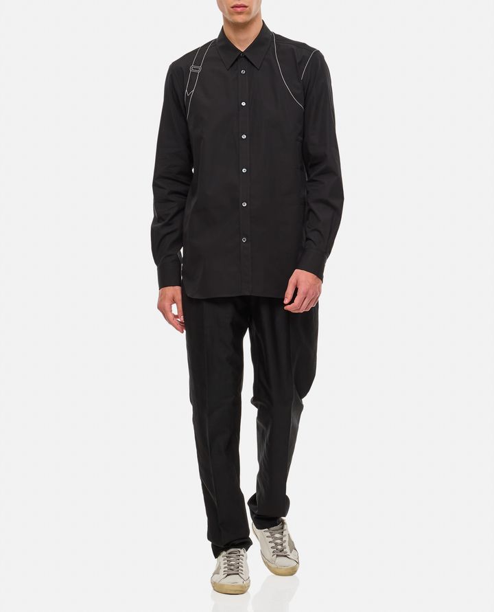 Alexander McQueen RESPONSIBLE CAMICIA IN COTONE Saldi Di Fabbrica