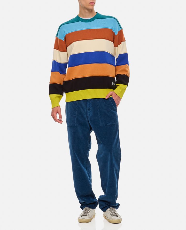 PS Paul Smith MAGLIONE IN COTONE A RIGHE Negozio