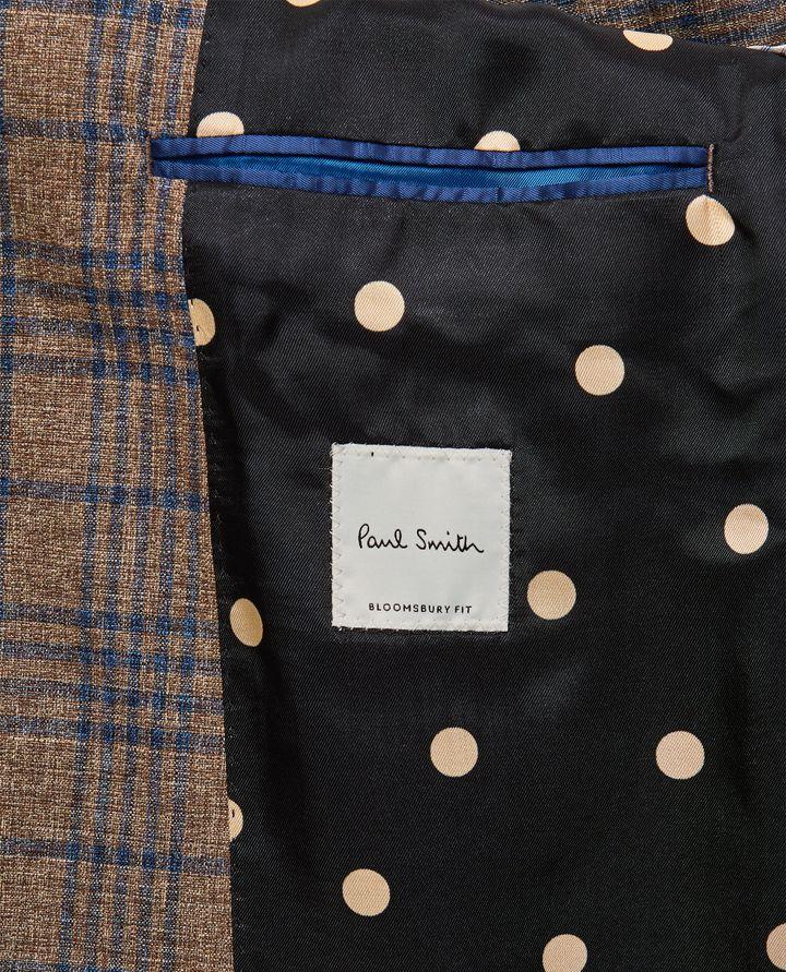 Paul Smith GIACCA A QUADRI 2 BOTTONI Spedizione gratuita