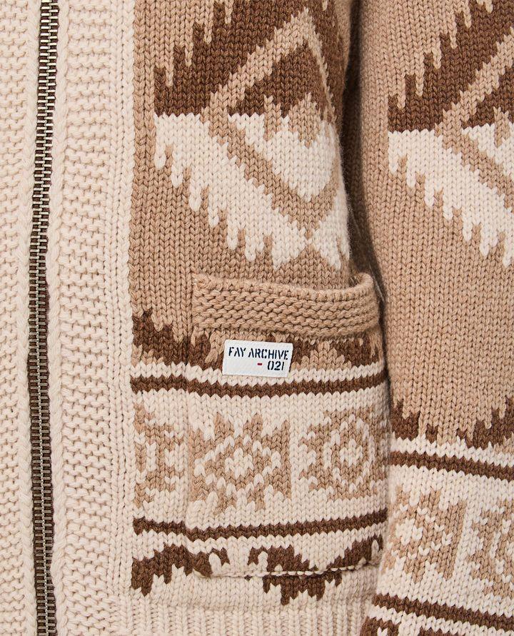 Fay CARDIGAN JACKET NAVAJO ARCHIVE Ultimi tre giorni