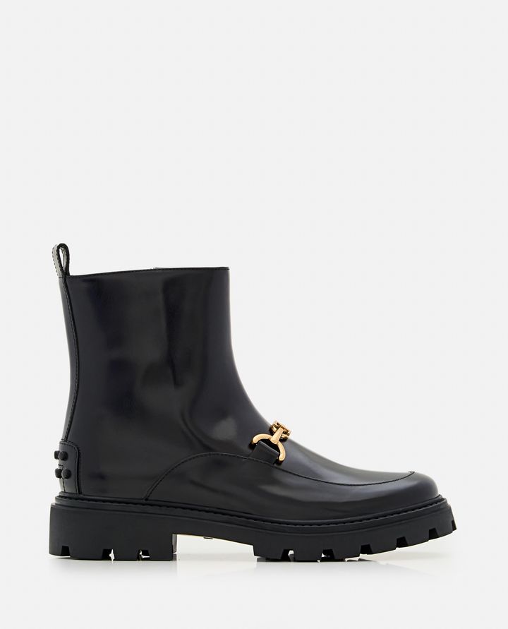 Tod's STIVALETTI CON SUOLA IN GOMMA Black Friday Prezzi