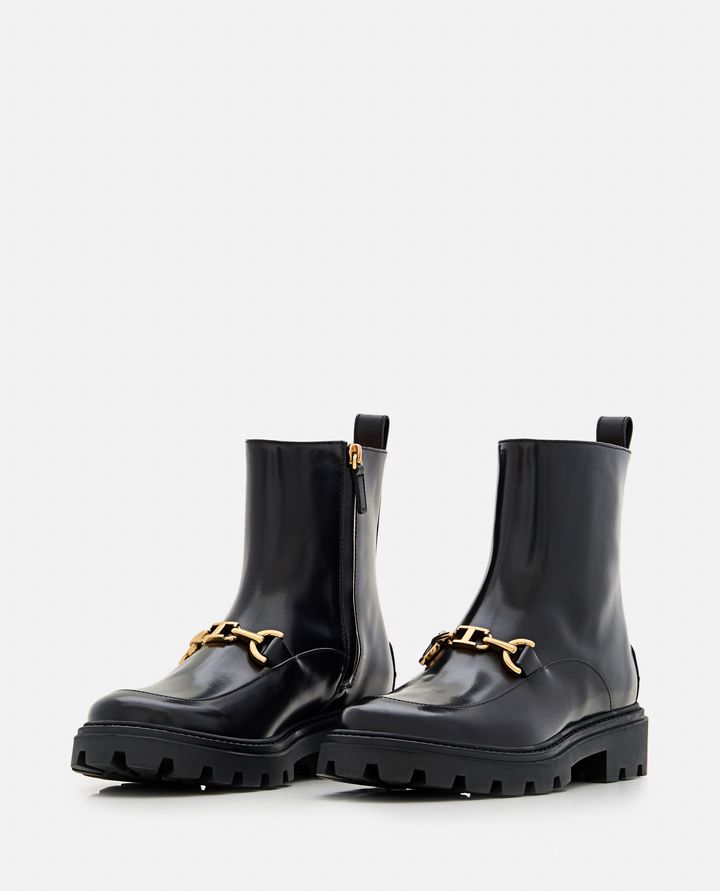 Tod's STIVALETTI CON SUOLA IN GOMMA Black Friday Prezzi