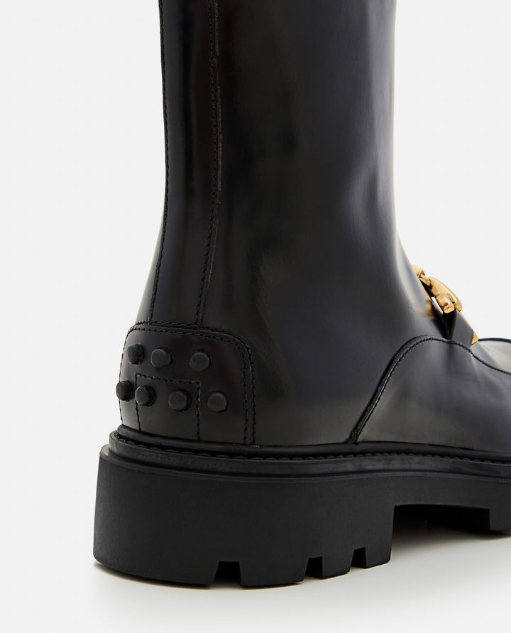 Tod's STIVALETTI CON SUOLA IN GOMMA Black Friday Prezzi
