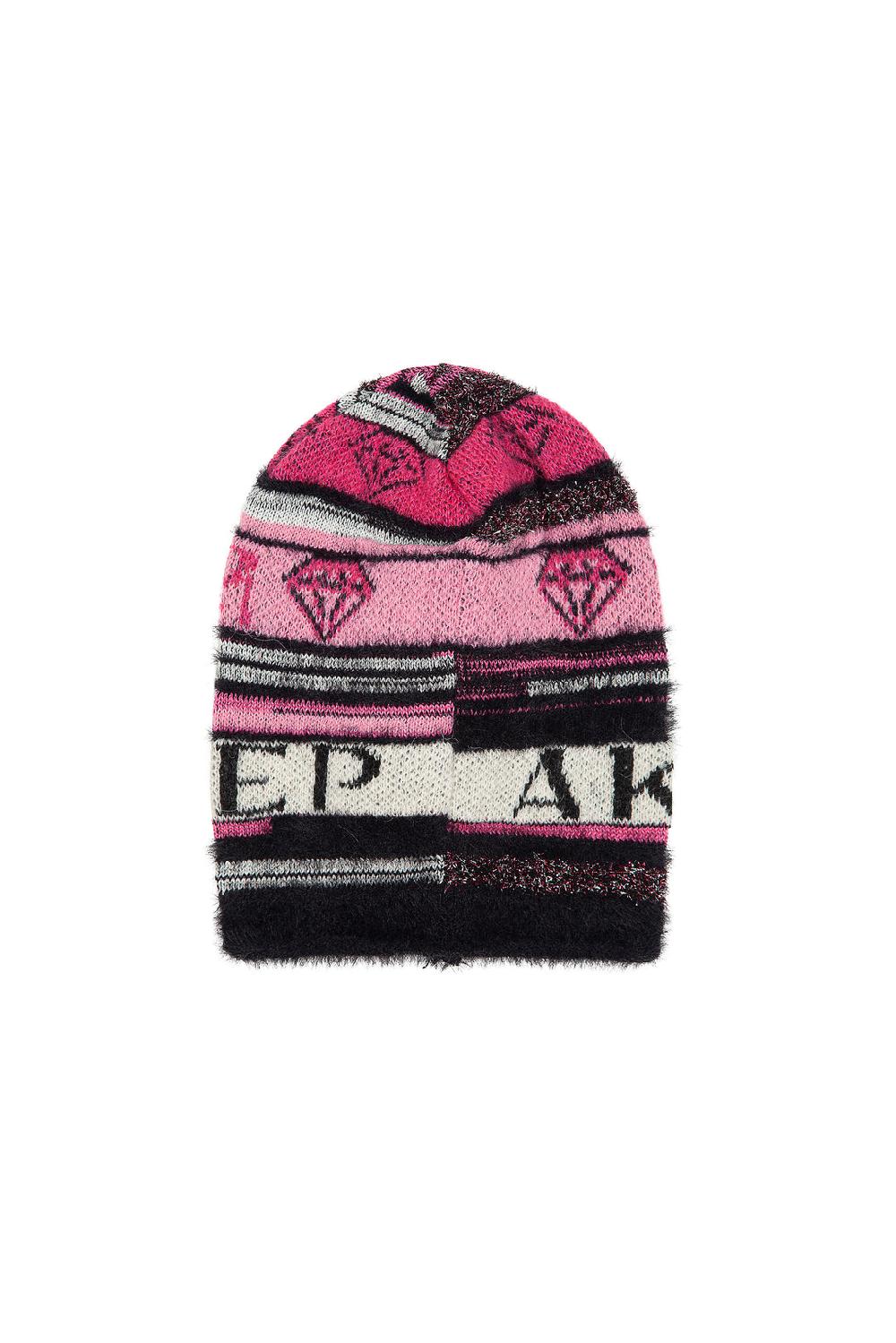 Akep BERRETTO JACQUARD IN PIQUET - CAPSULE "AKEP X PINK PANTER" Offerta