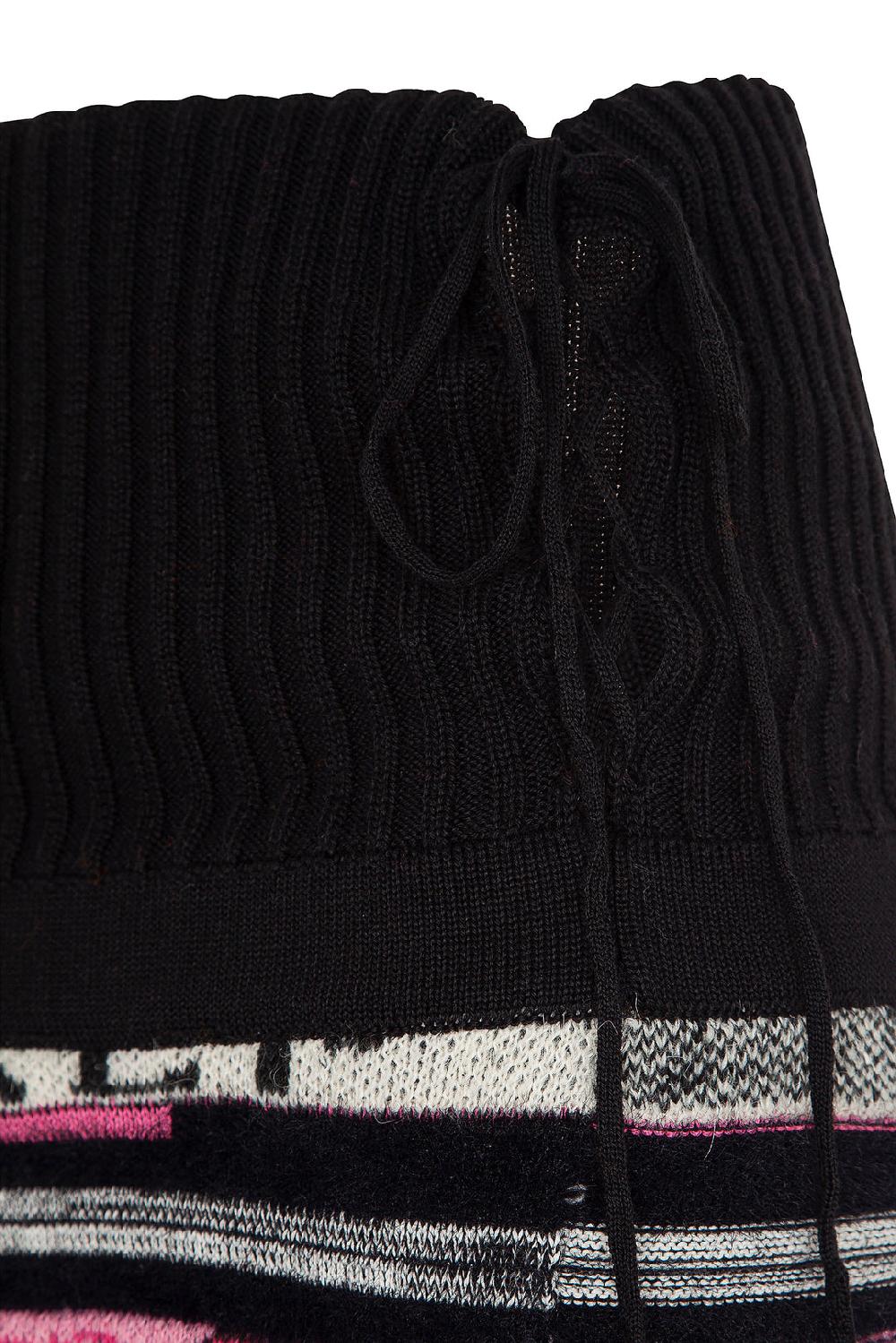 Akep GONNA LUNGA JACQUARD IN MISTO LANA - CAPSULE "AKEP X PINK PANTER" In Vendita