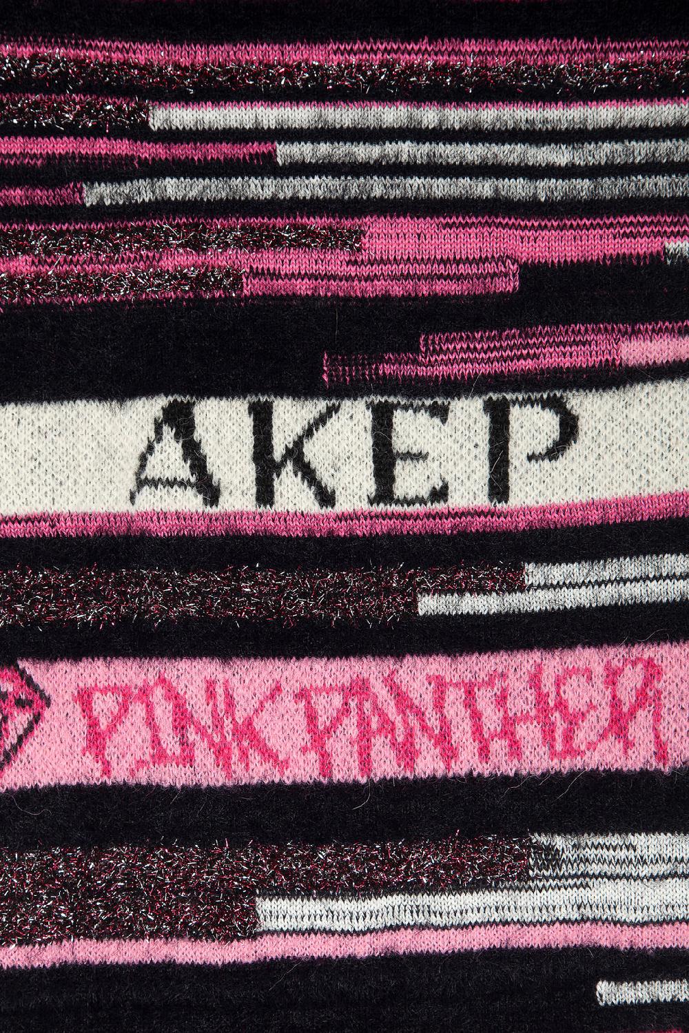 Akep SCIARPA JACQUARD PIQUET - CAPSULE "AKEP X PINK PANTER" Vendita Calda