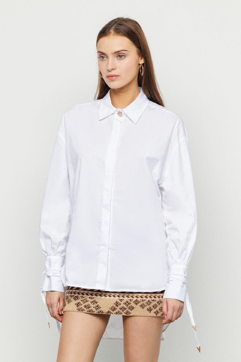 Akep CAMICIA OVERSIZE AKEP CON LACCETTI AI POLSI Offerta esclusiva