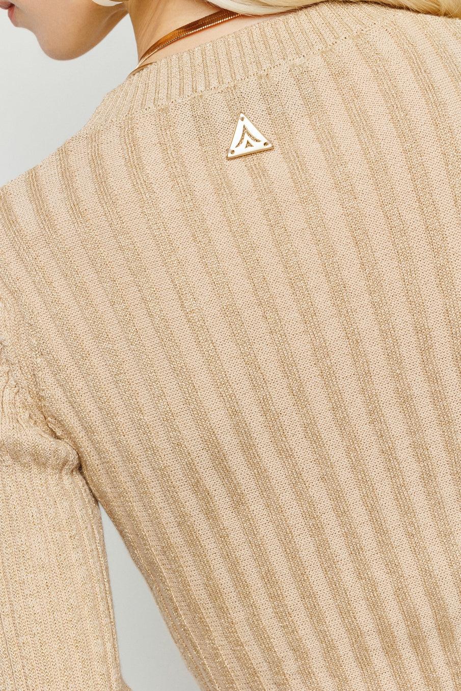 Akep MAGLIA AKEP A GIROCOLLO IN LUREX VANISE' Pezzi Unici