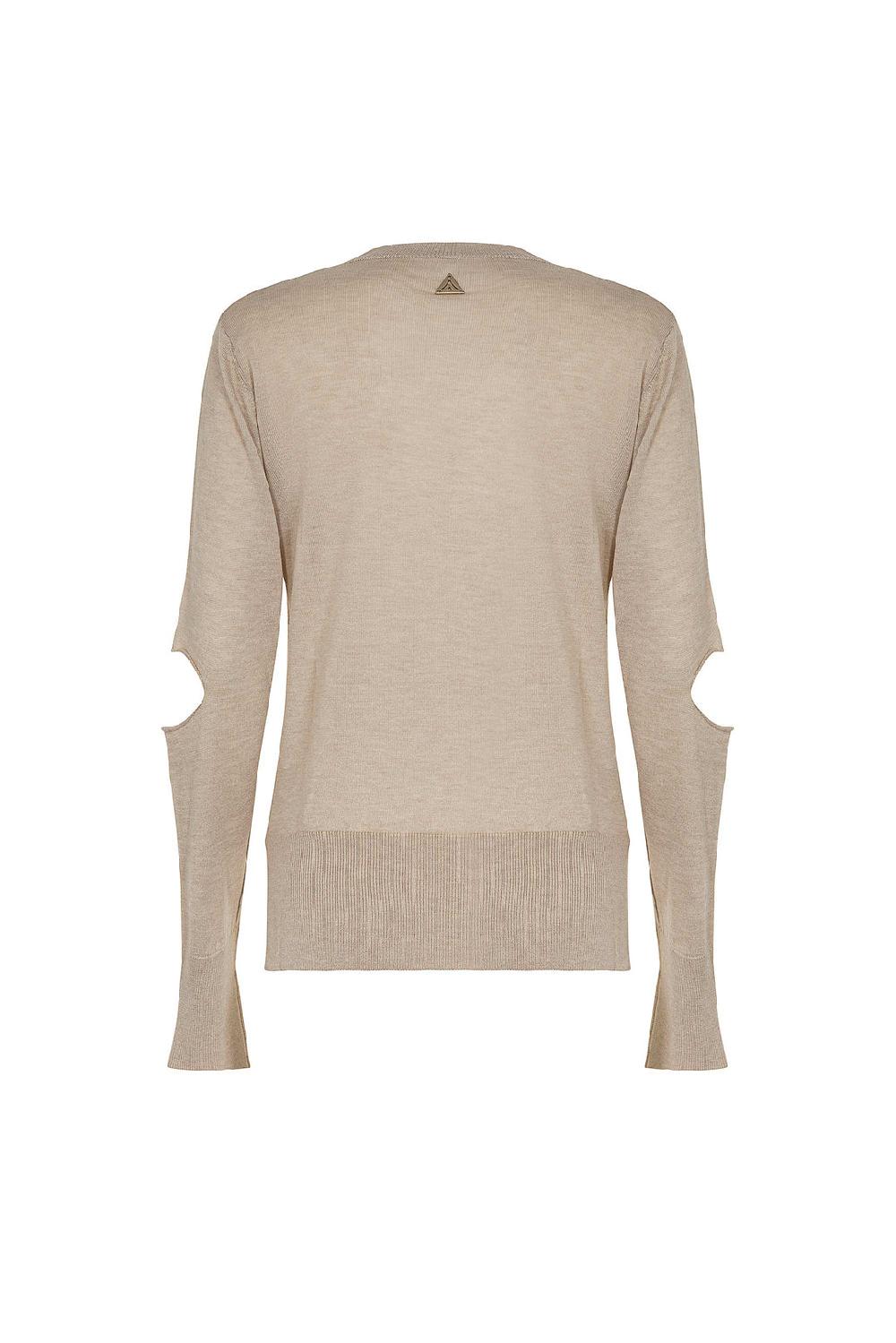 Akep MAGLIA AKEP GIROCOLLO CUT OUT SUI GOMITI Hotsell