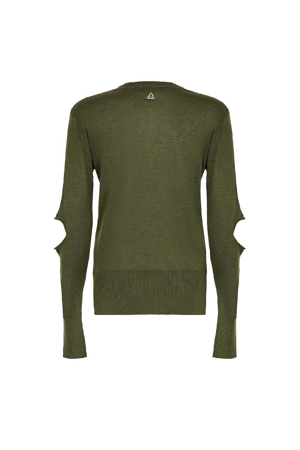 Akep MAGLIA AKEP GIROCOLLO CUT OUT SUI GOMITI Hotsell