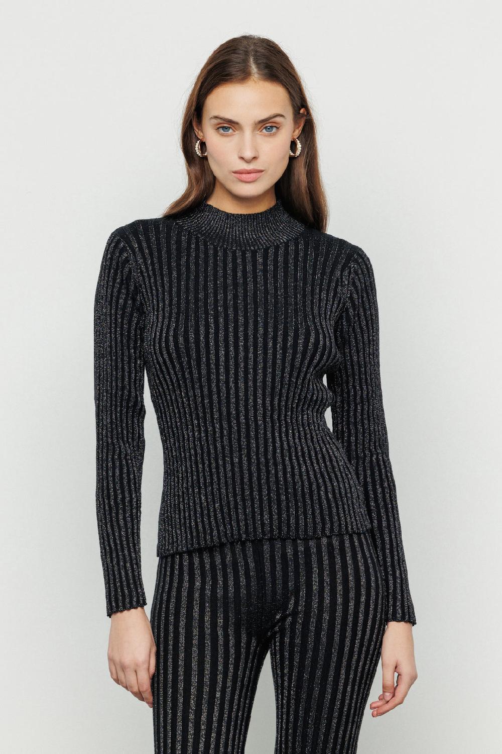 Akep MAGLIA LUPETTO AKEP IN LUREX VANISE' Shopping Online
