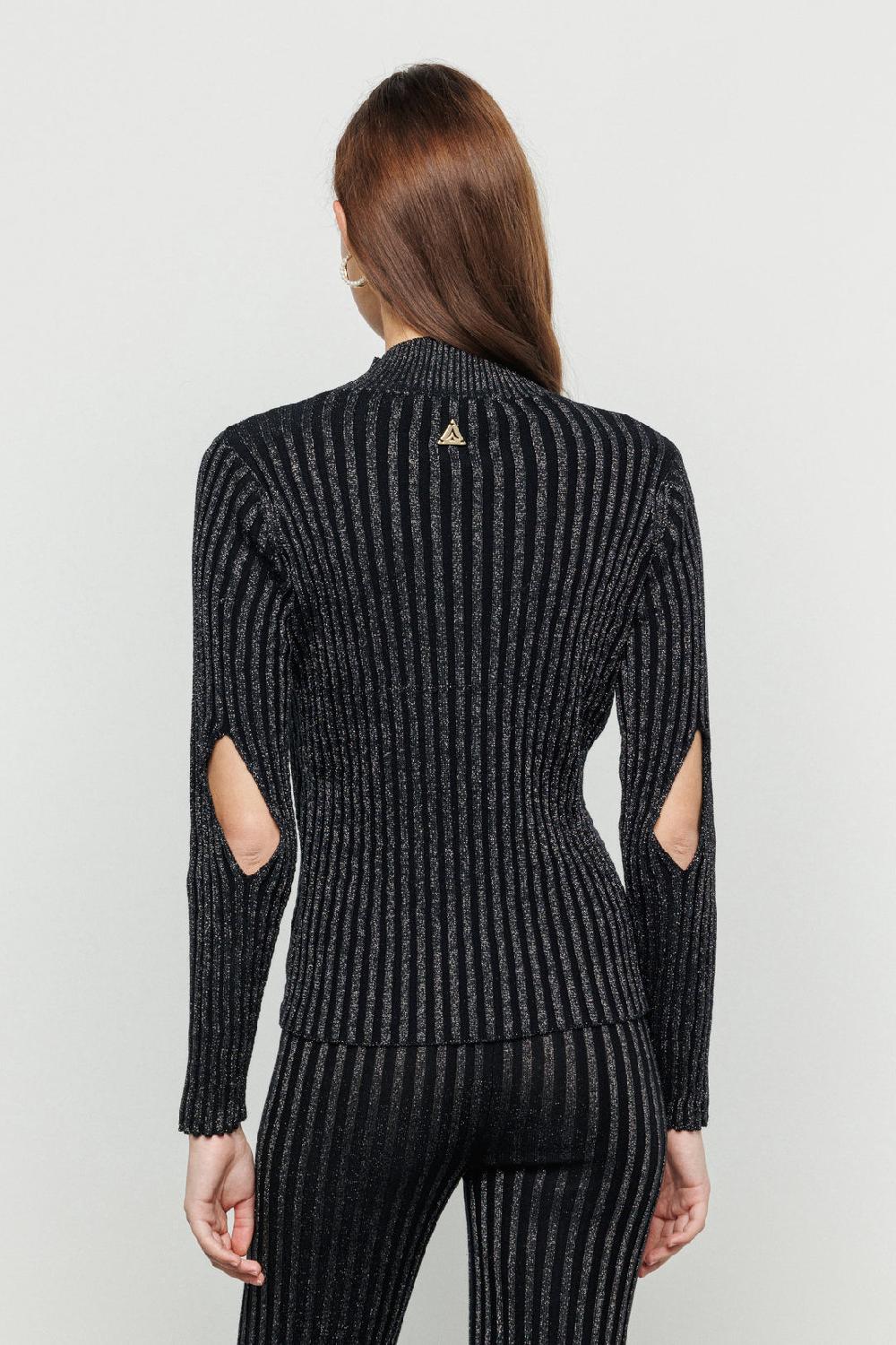 Akep MAGLIA LUPETTO AKEP IN LUREX VANISE' Shopping Online