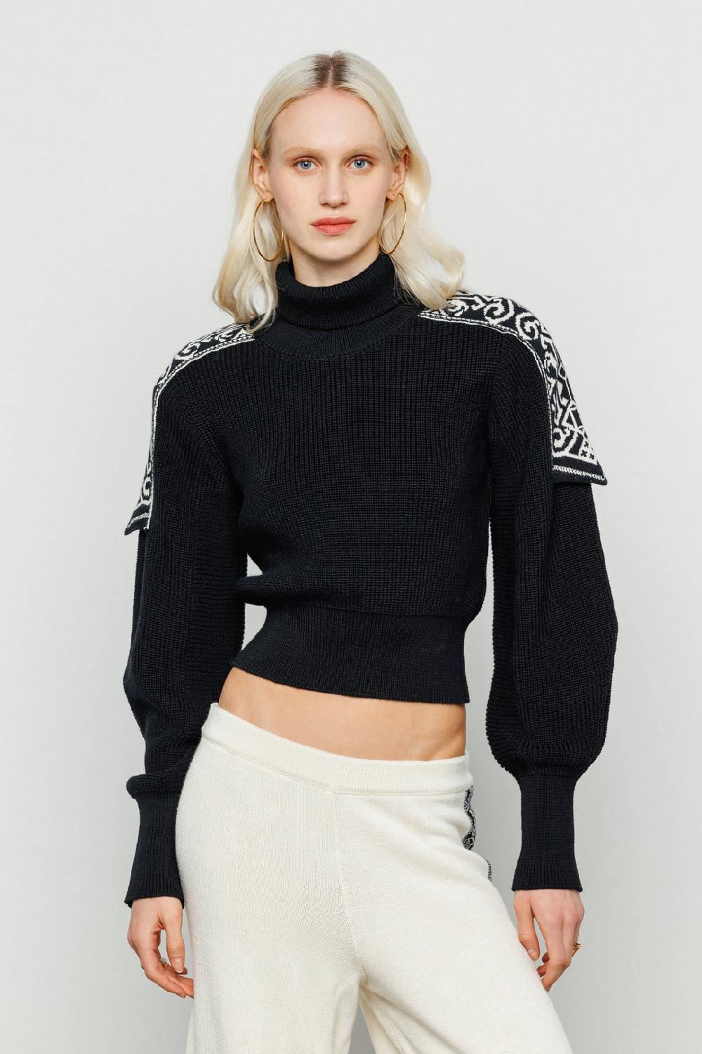 Akep MAXIPULL AKEP CON SPALLINE JACQUARD Vendita