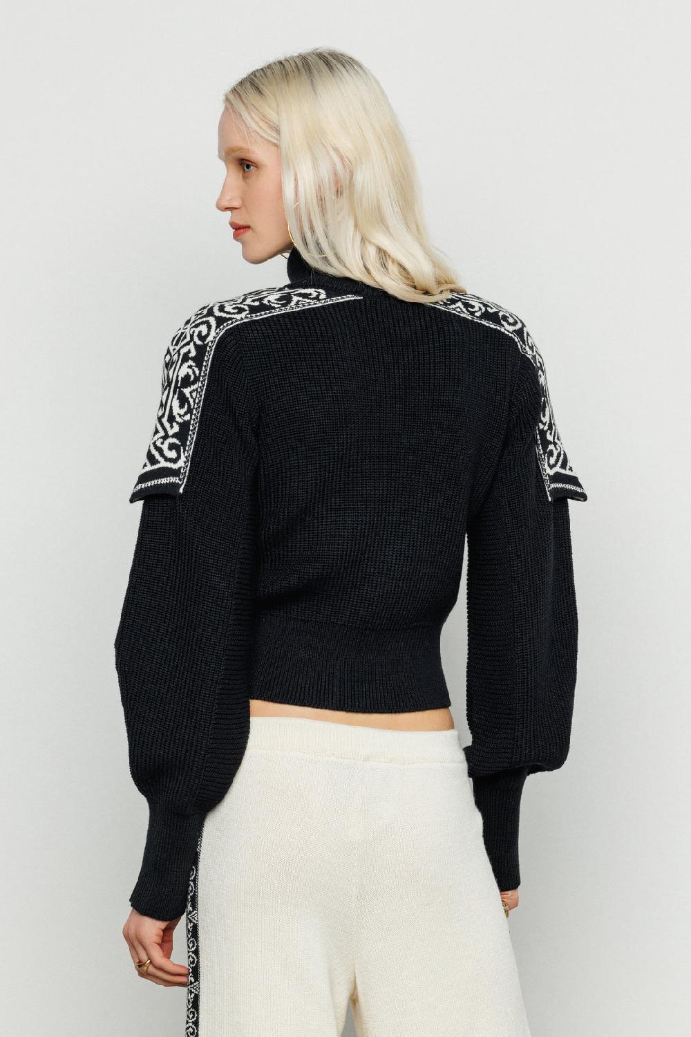 Akep MAXIPULL AKEP CON SPALLINE JACQUARD Vendita