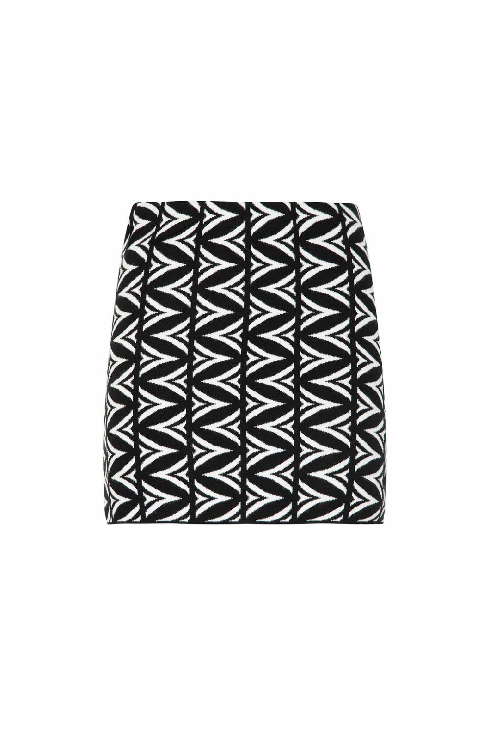 Akep MINIGONNA JACQUARD ALLOVER LOGO AKEP Pezzi Unici