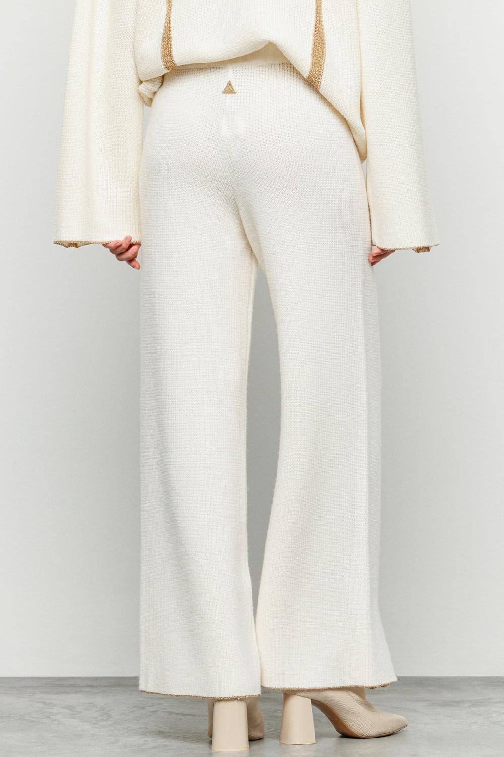 Akep PANTALONE AKEP A COSTE CON INTARSIO LUREX Soddisfazione Garantita