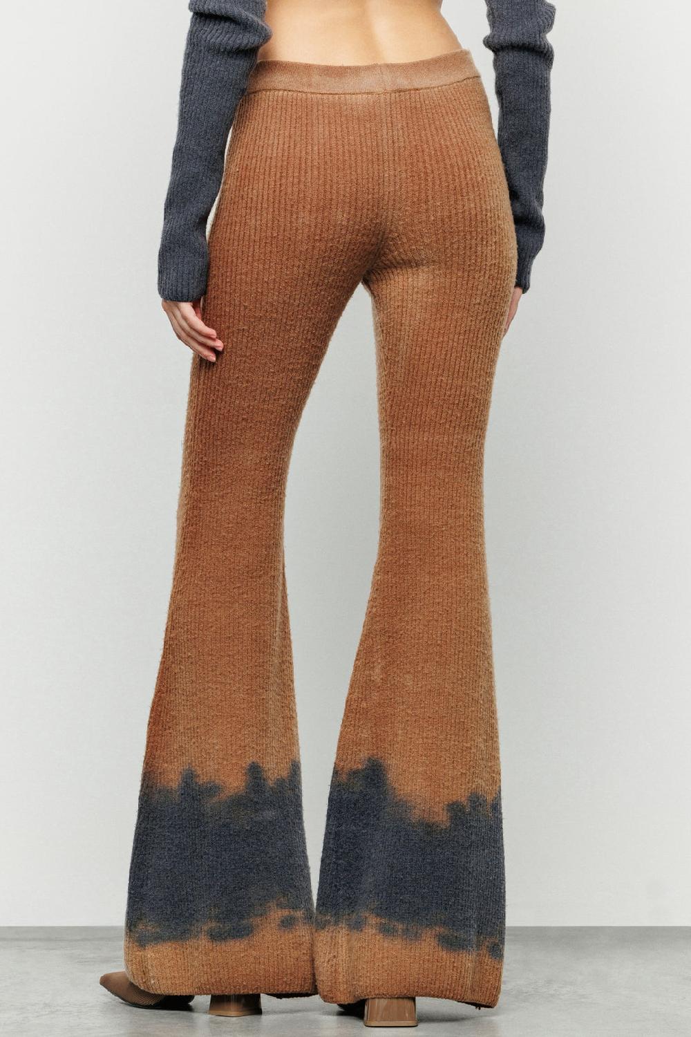 Akep PANTALONE AKEP A ZAMPA EFFETTO TIE&DIE Qualità Garantita