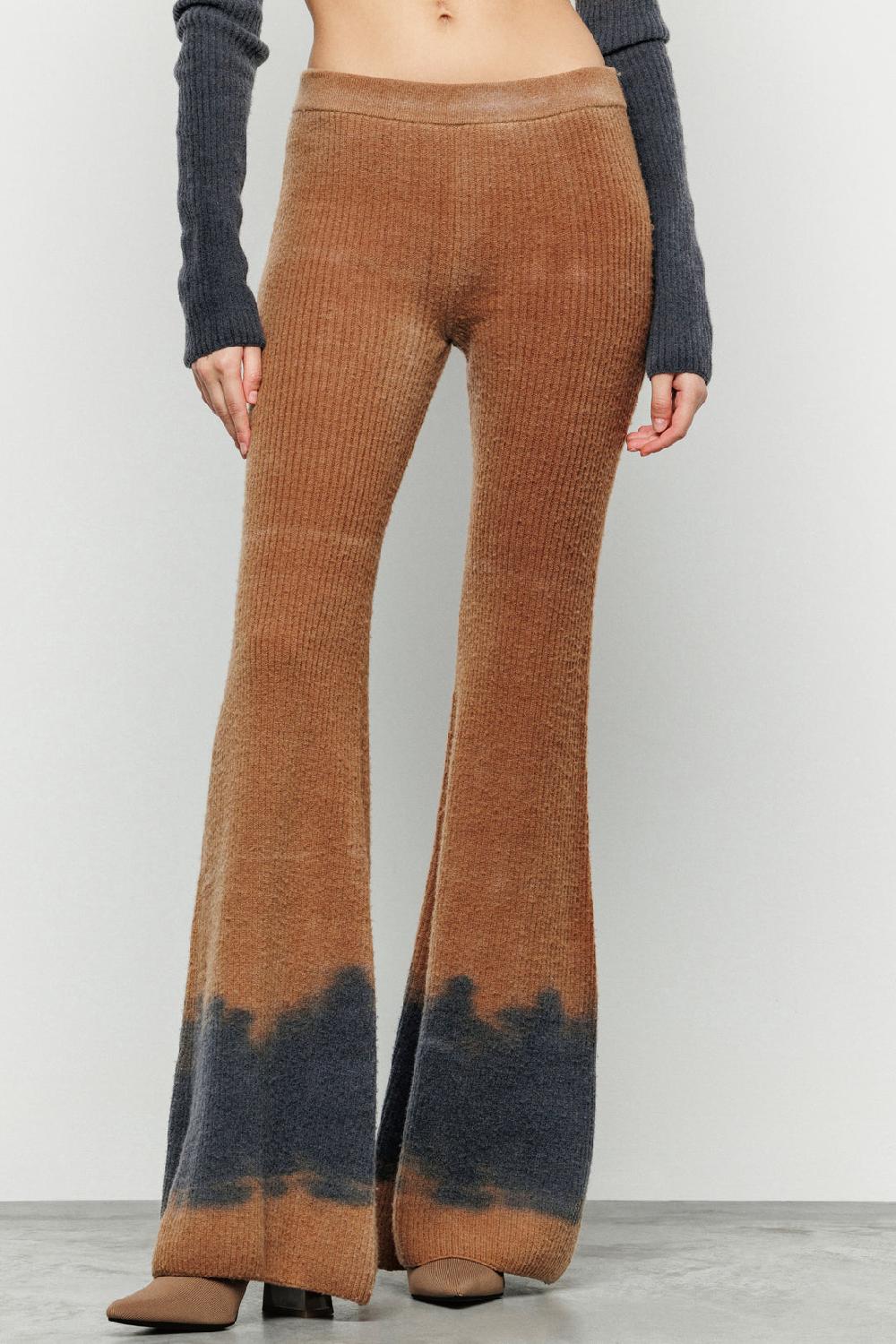 Akep PANTALONE AKEP A ZAMPA EFFETTO TIE&DIE Qualità Garantita