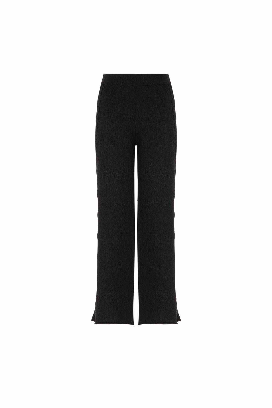 Akep PANTALONE AKEP CON DETTAGLIO LATERALE IN PUNTO TRECCIA Consegna Veloce