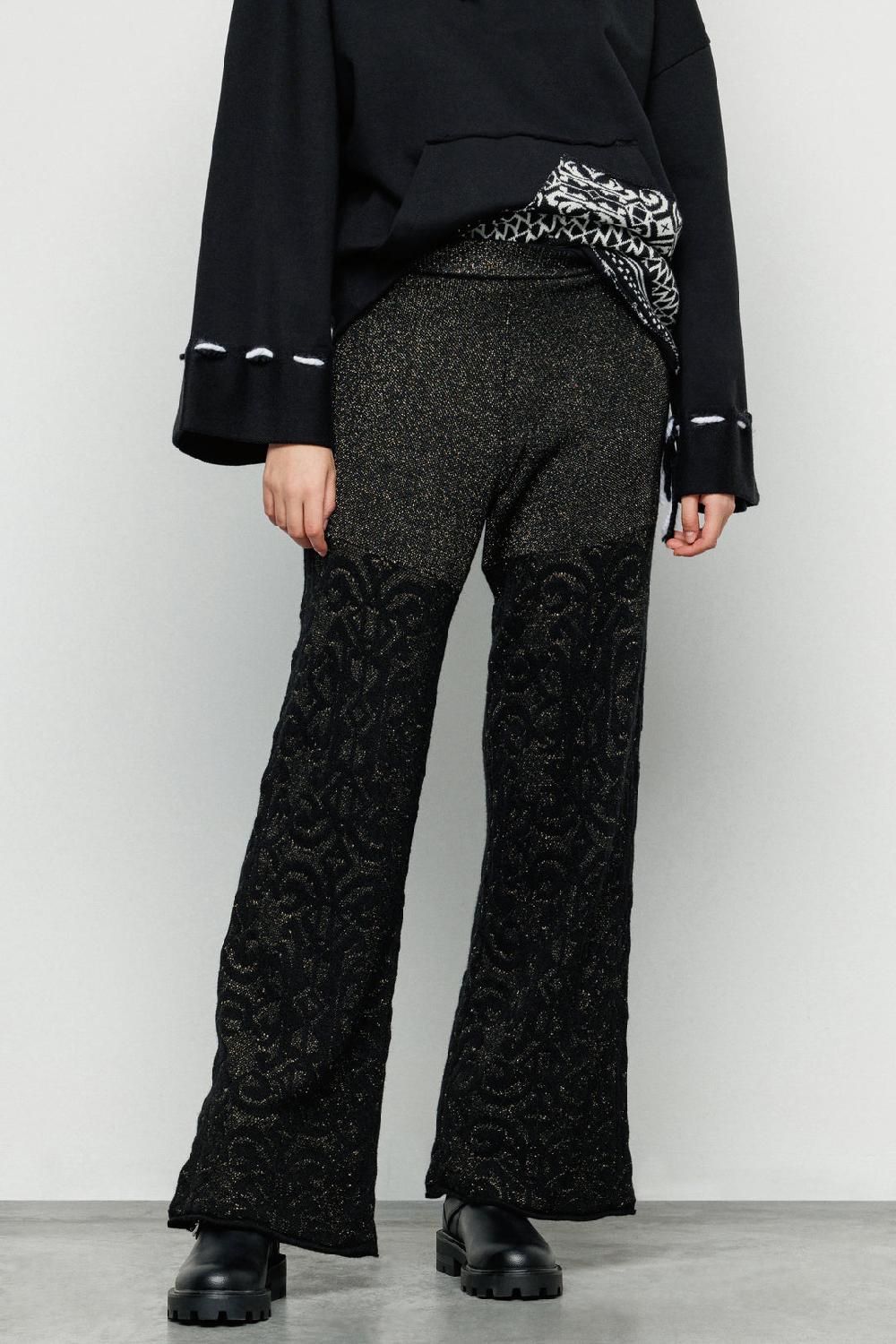 Akep PANTALONE AKEP IN MAGLIA LUREX Prezzo Ridotto