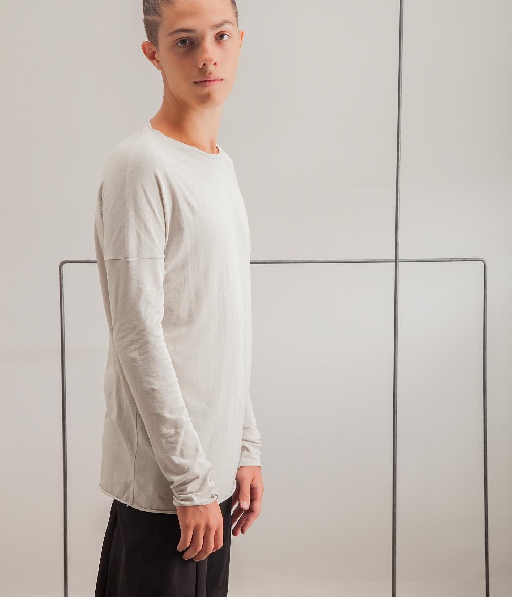 Album Di Famiglia art. 16S#U1808 LONG T-SHIRT CO/SETA Promozione