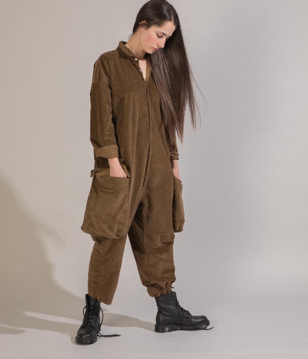 Album Di Famiglia art. 20W6084 CORDUROY CARGO JUMPSUIT 2025