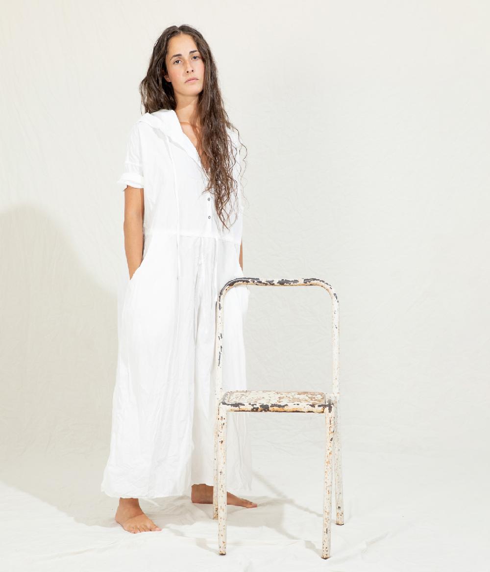 Album Di Famiglia art. 23S6096 HODDED JUMPSUIT TC Vendita Calda