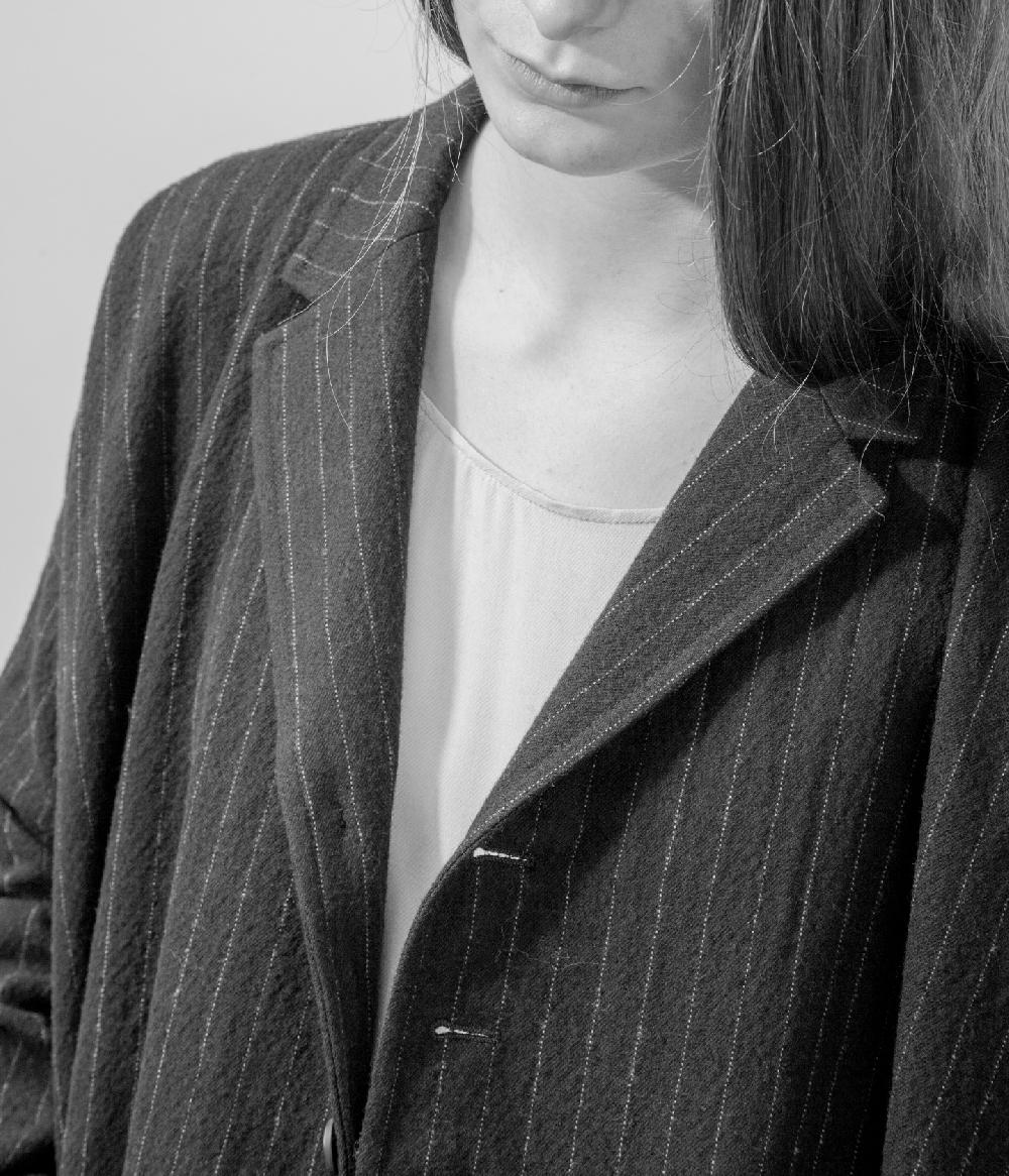Album Di Famiglia art. 16W#4584 LONG COAT GESSATO Shopping Online