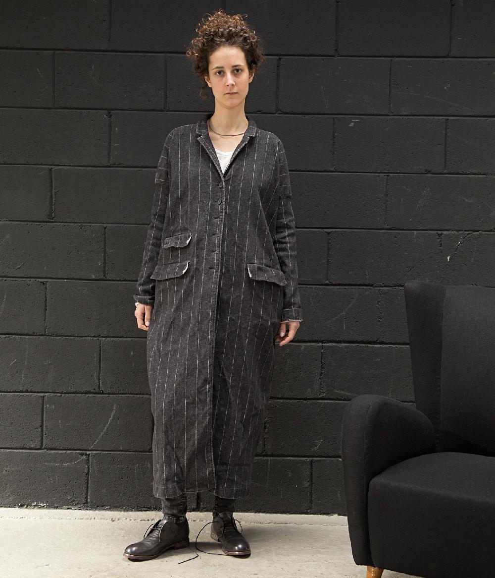 Album Di Famiglia art. 17W4594 LONG COAT GESSATO Affare Del Giorno