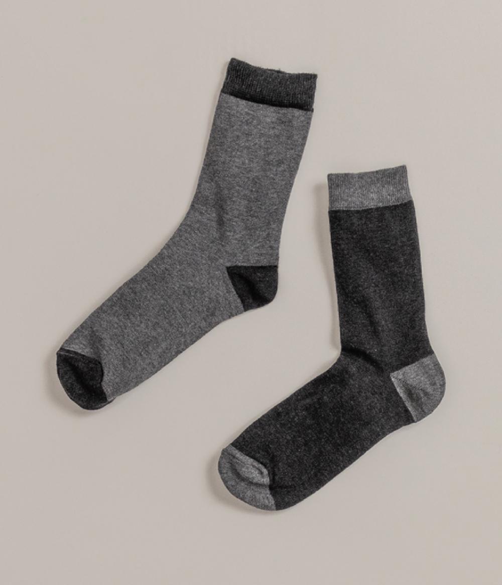 Album Di Famiglia art. 21W9043 SOCKS BICOLOR 2 pieces Moda