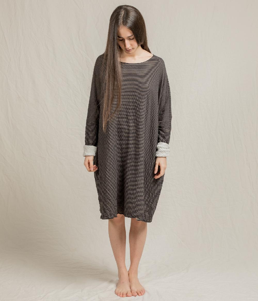 Album Di Famiglia art. 21SUP#31_129 STRIPED T-DRESS T (S-L) Acquista Ora