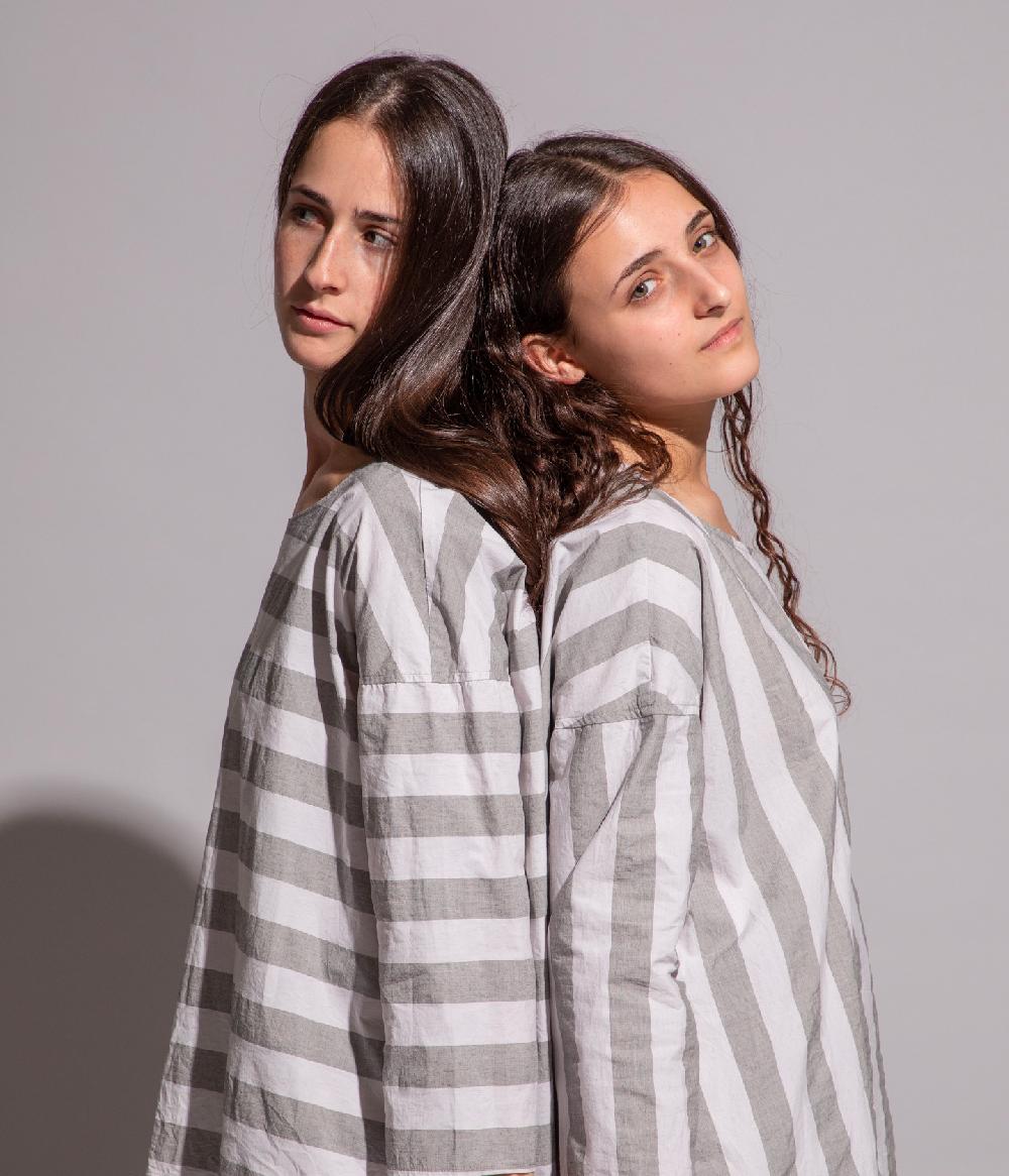 Album Di Famiglia art. 20S#1742 STRIPED T-SHIRT_O Consegna Veloce