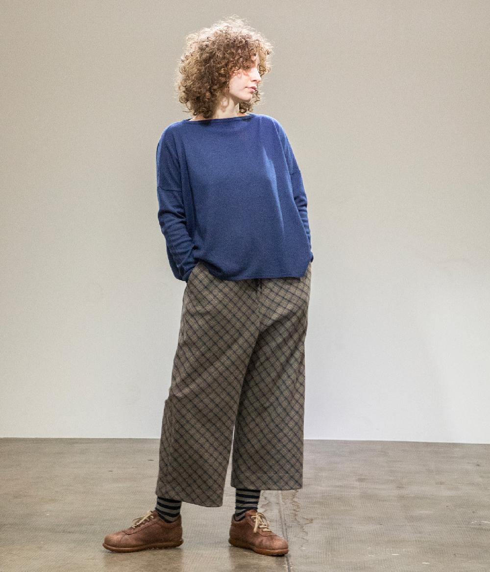 Album Di Famiglia art. 22W#23_241 W&S TROUSERS TARTAN WOOL Shopping Online