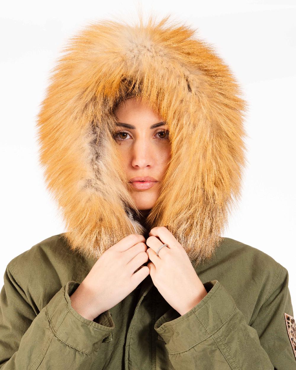 Alessandra chamonix CAMILLE MILITARY BEIGE / PARKA Saldi