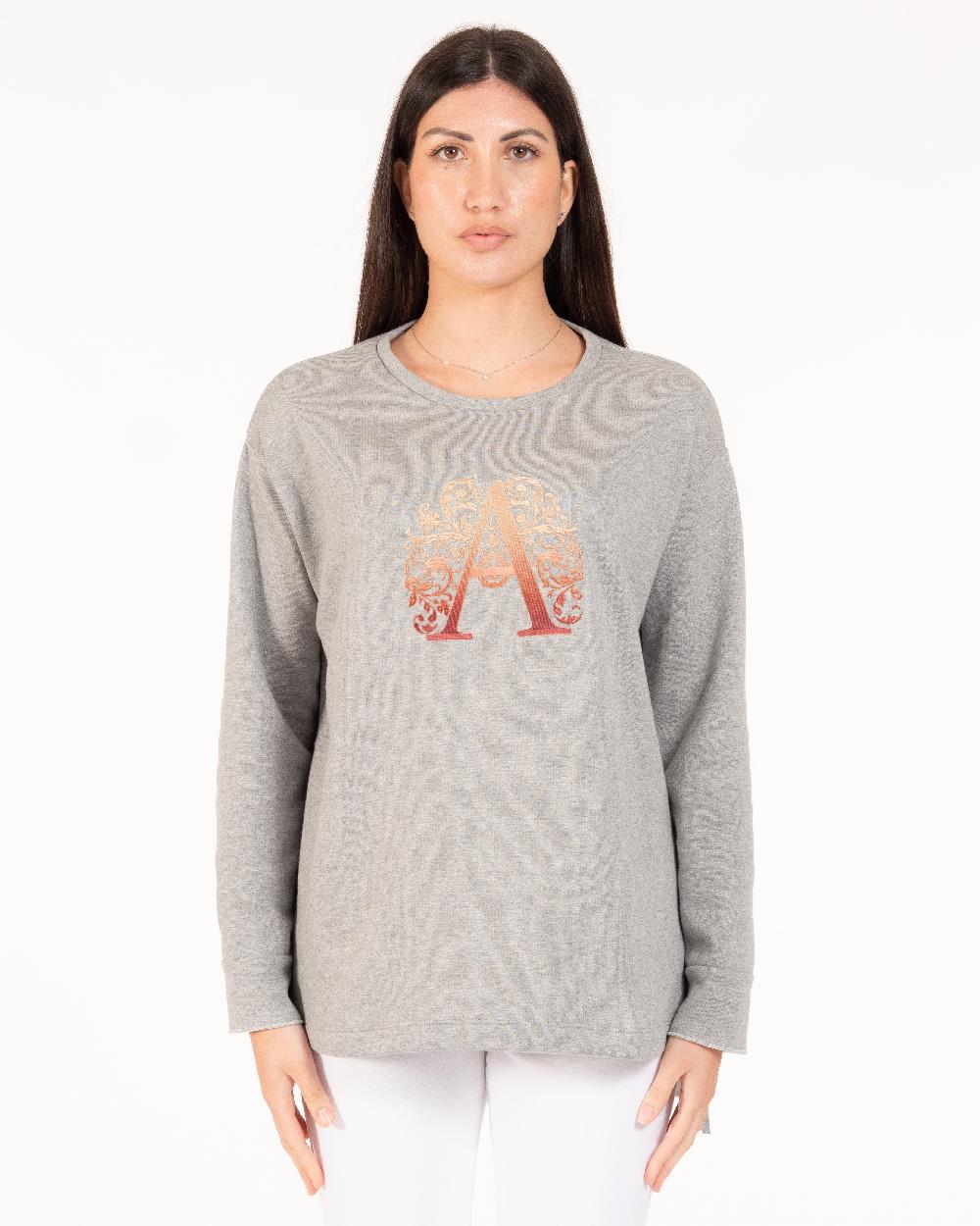 Alessandra chamonix FLORA GRIGIO - BEIGE/ FELPA Negozi Online