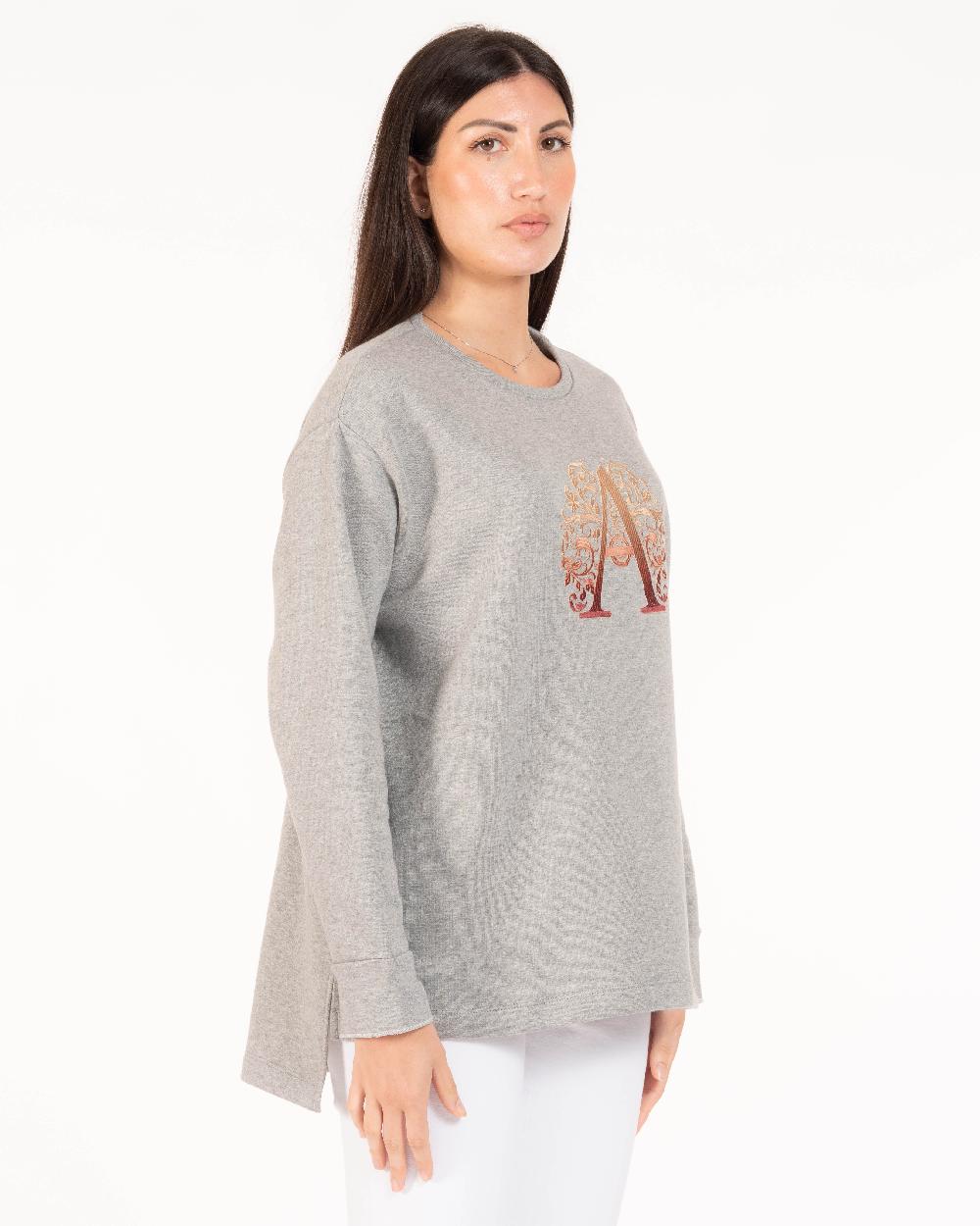 Alessandra chamonix FLORA GRIGIO - BEIGE/ FELPA Negozi Online